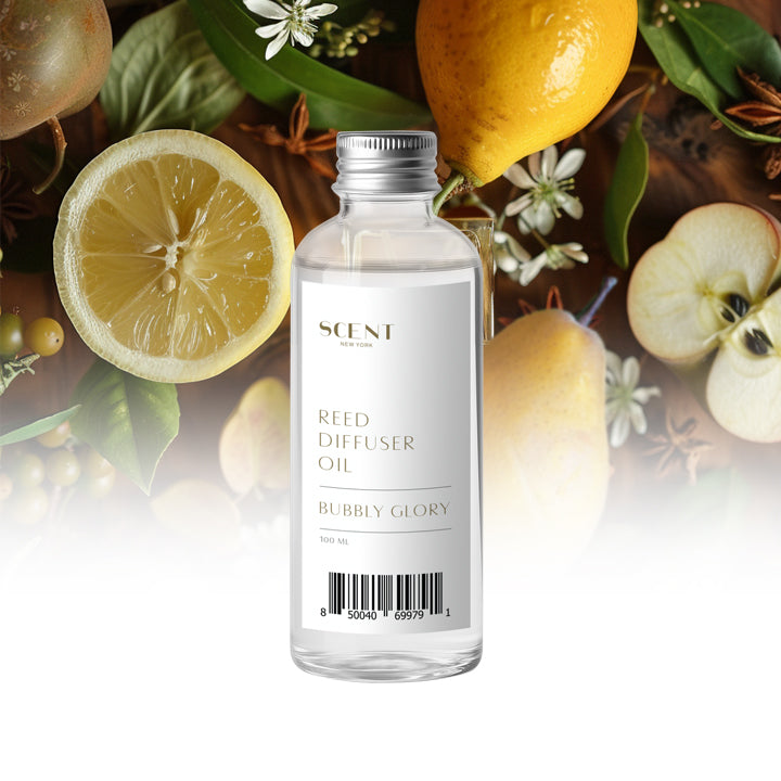 Bubbly Glory Fragrance Oil Refill for Reed Diffusers