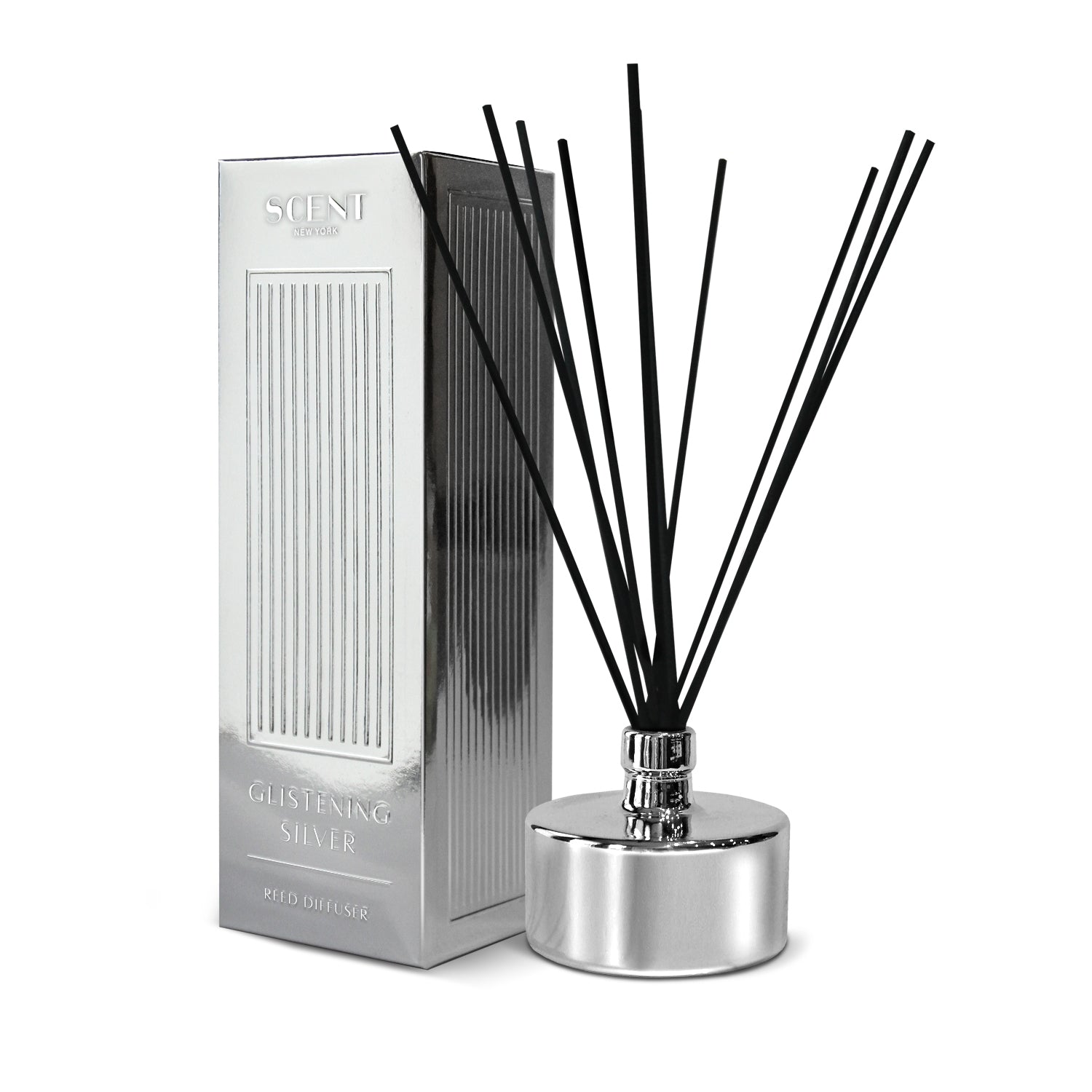 Glistening Silver Reed Diffuser