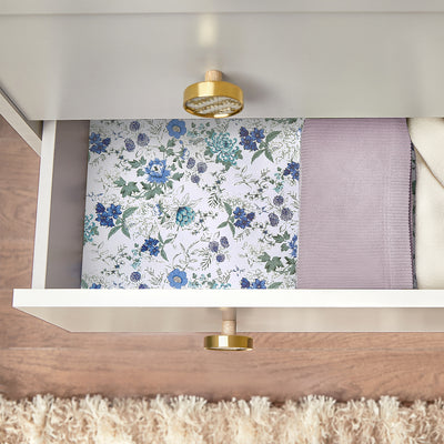 Gardenia Blossom Scented Drawer, Cabinet, & Shelf Liners - 6 Sheets