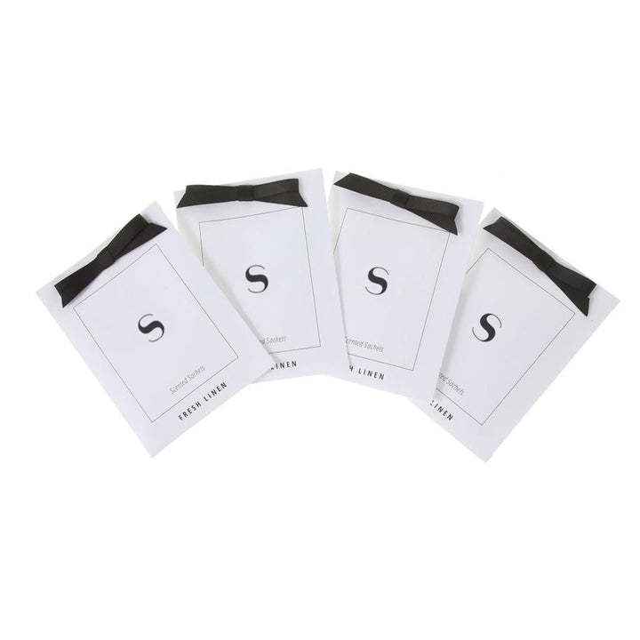 4 Large Scented Deodorizer Sachets - Drawer, Closet, and Cabinet